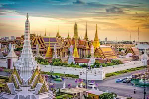 Bangkok - Rundtur Guidad tur till Grand Palace, Wat Pho och Wat Arun