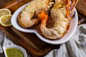 Bangkok: Jumbo Lobster Riverside Set Paket