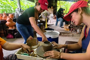 Bangkok: Guidad kultur- och cykeltur på ön Ko Kret