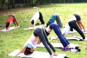 Bangkok: Lumpini Park Yoga-oplevelse