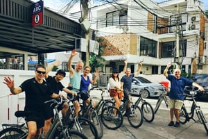 Bangkok: Cykeltur om morgenen med færgebådtur