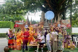 Bangkok: Tur til natmarkedet med Michelin-middag