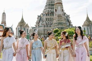Bangkok: Yhden päivän thaimaalainen pukuvuokraus (naiset)