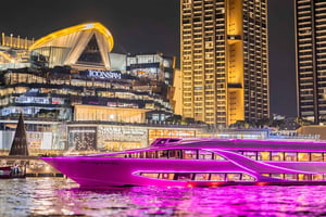 Bangkok: Crociera con cena di lusso sul fiume Opulence con band dal vivo
