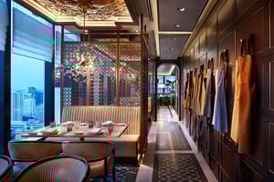 Bangkok: Penthouse Bar+Grill på Park Hyatt Bangkok, våning 34