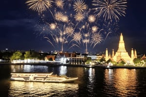 BANGKOK: PREMIUM MIDDAGSBuffé PÅ NEW HORIZON-KRYSSNINGEN