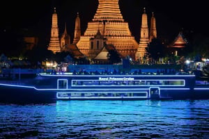 Bangkok: crociera Royal Princess con cena a buffet e spettacolo