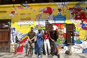 Tur i Bangkoks gamle bydel: Talat Noi og Chinatown i tuk-tuk