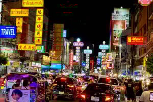 Bangkok: Matupplevelse i Chinatown