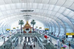 Overføring fra Bangkok Suvarnabhumi lufthavn til Pattaya