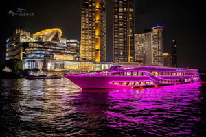 Bangkok: Opulence Luxury Buffet Dinner Cruise with Live Band