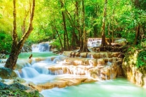 From Bangkok: Erawan Park & Kanchanaburi Small-Group Tour