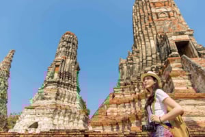 バンコクからアユタヤ歴史公園ガイド付き日帰り旅行