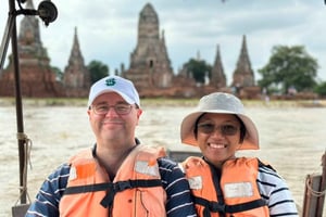 From Bangkok: Ayutthaya Heritage Site & Boat Ride (Private)