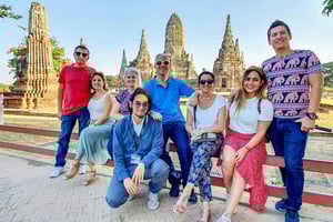 De Bangkok: Tour Ayutthaya + Almoço + guia espanhol