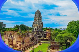 De Bangkok: Viagem de 1 dia a Ayutthaya