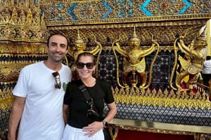 Privat tur til Grand Palace, Smaragdbuddhaen og blomstermarkedet