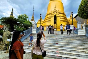 Grand Palace Wat Pho Wat Arun Damnoen Maeklong Yaowarat