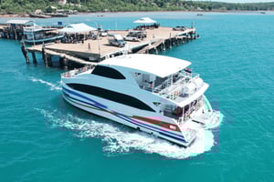 Koh Kood: Buss- og katamarantransport fra Bangkok