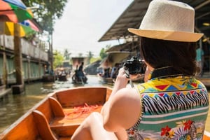 Porto de LaemChabang: 2 dias de templos e mercado flutuante em Banguecoque