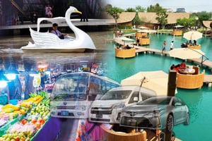 Private 3 IG Cafe + Don Wai Floating Market: z Bangkoku