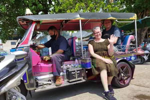 Tuk-Tuk, Longtail-båd og Rickshaw Bangkok jungletur