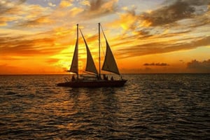 Barbados: Cruzeiro ao pôr do sol, tartaruga e naufrágio com lanches