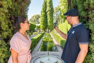 Granada: Alhambra-billett og guidet tur med Nasrid-palassene
