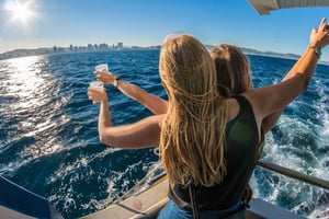 Barcelona: a festa original num barco em Barcelona