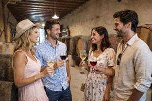 Винный тур в Алелью и шопинг в La Roca Village