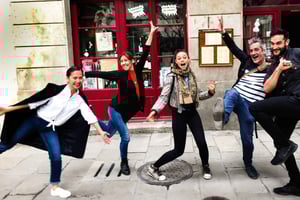 Barcelona: 3-timmars mat- och historieturné Sips, Sites & Bites