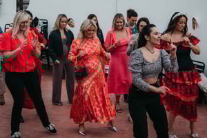 Barcelona: Rooftop Salsa Class with Bottomless Sangria