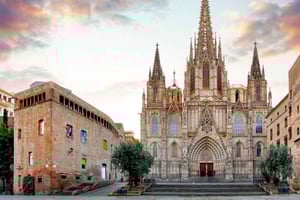 Barcelonas katedral: Eksklusiv byvandring og entrébilletter.