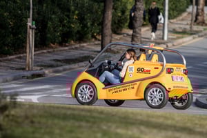 Barcelona: City Center and Olympic Park GoCar Experience