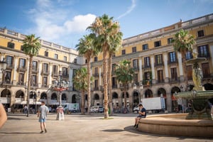 Wycieczka z przewodnikiem po Barcelonie w języku francuskim (Stare Miasto i miejsca godne umieszczenia na Instagramie)