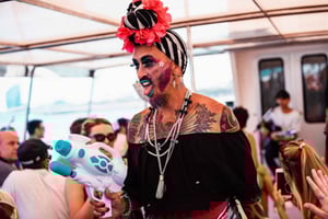 Барселона: Хэллоуинская вечеринка на корабле Monster Ball Edition