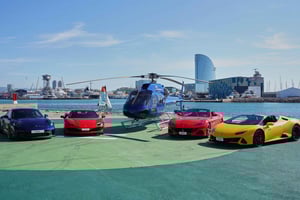 Barcelone : expérience de pilotage en hélicoptère et en supercar