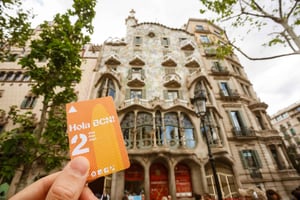 Barcelona: Karta transportu publicznego Hola Barcelona