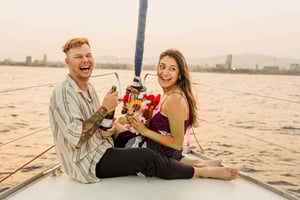 Barcelona: Båtutflykt med frieri