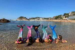 Barcelone : Platja de Llevant PADI Mermaid Experience (Expérience des sirènes PADI)