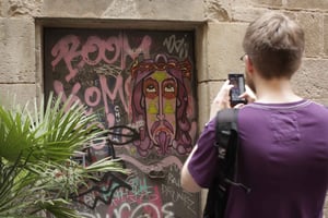 Barcelona: Raval Street Art och Graffiti Walking Tour