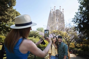 Barcelona: wycieczka piesza po Sagrada Família i Dzielnicy Gotyckiej