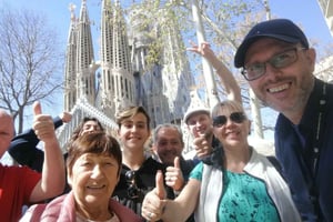 Barcelona & Sagrada Familia Half-Day Tour with Hotel Pickup