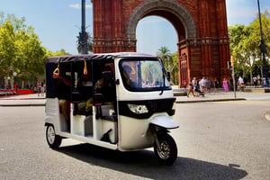 Barcelona: Tour en Tuk Tuk en grupo reducido