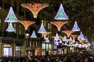 Passeio de Natal por Barcelona com degustação de produtos típicos