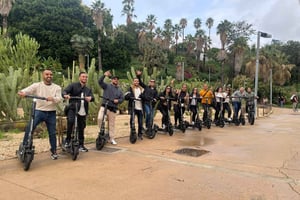 Ontdek Barcelona zonder moeite te lopen (fietsen, scooters...)