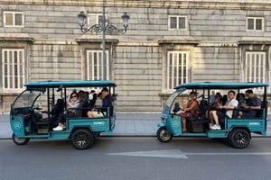 Explore Barcelona in comfort with our electric TukTuks