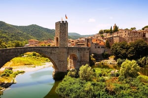 From Barcelona: Besalú & Medieval Towns Tour w/ Hotel Pickup