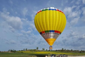 Vanuit Barcelona: Ticket voor een ballonvaart van een halve dag