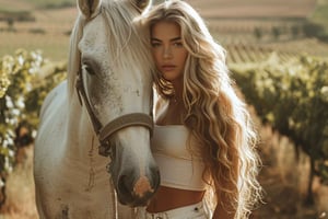 Z Barcelony: PRYWATNA wycieczka konna + tapas + piknik